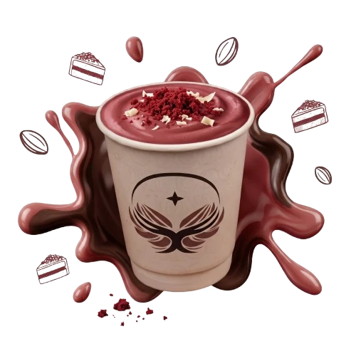 Red Magic specialty berry shake